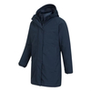 Mujeres 3 en 1 chaqueta acolchada impermeable larga - Army