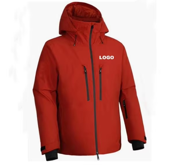 Chaqueta de esquí para hombres impermeables con equipos de esquí aislados y chaqueta de nieve de invierno de motos de nieve para senderismo