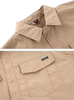 Camisa al aire libre para hombres Tops de senderismo de manga larga upf 50 camisa de protección del sol camisa liviana seca con bolsillos