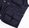 Chaleco multifuncional personalizado Primavera y otoño Múltiple Fotógrafo de bolsillo Multi-Pesquera Everly Director de verano Tamaño de verano