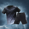 Nuevos trajes deportivos para hombres de tendencia personalizados con trajes deportivos de dos piezas de bolsillo