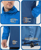 Capacal de la lluvia casual para hombres al por mayor impermeabilizando el impermeable plegable liviano para senderismo de golf para acampar Camping Fishing