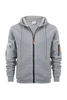 Sudadera con capucha de hombre completo - negro
