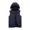 Custom 100% nylon calientes calientes chaleco clásico chaleco de invierno chaleco acolchado para hombres
