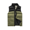 Chaleco de hombre personalizado Down otoño e invierno Nuevo collar chaleco espesado cálido