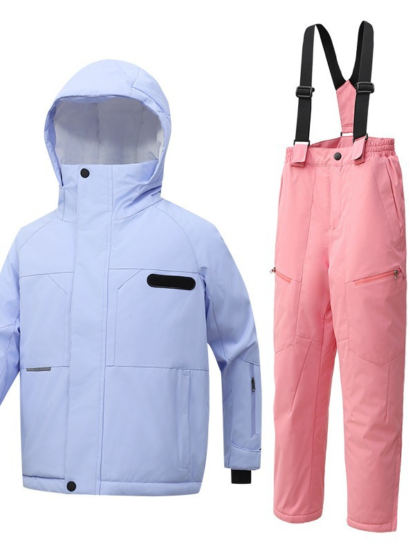 Chaqueta de esquí y pantalón para niños - azul