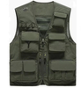 Chaleco multifuncional personalizado Primavera y otoño Fotographor Multi Photographing Fothogle Vest Director de verano