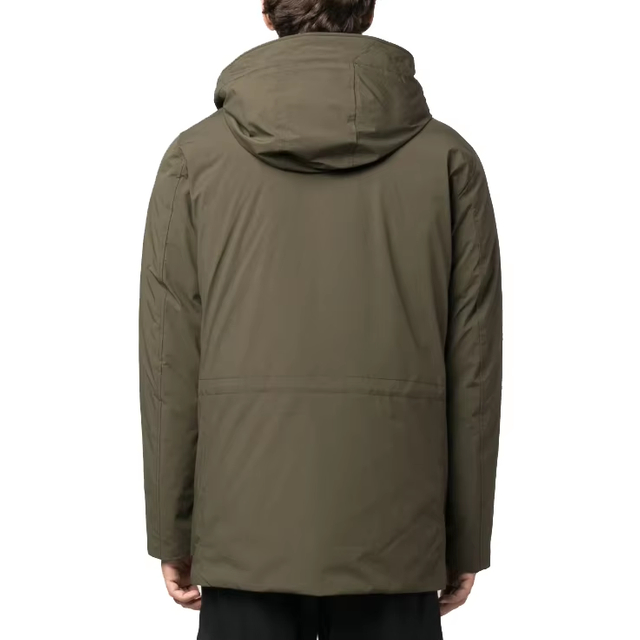 Transpirabilidad elegante elegante chaqueta de acolchado de alta calidad hombres