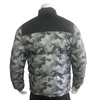 Chaqueta acolchada resistente al agua estampada para hombres