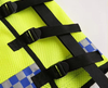 Mesh de malla transpirable montar en el tráfico Control de tráfico Patrol Road Seguridad de rescate de emergencia Juicio reflectante