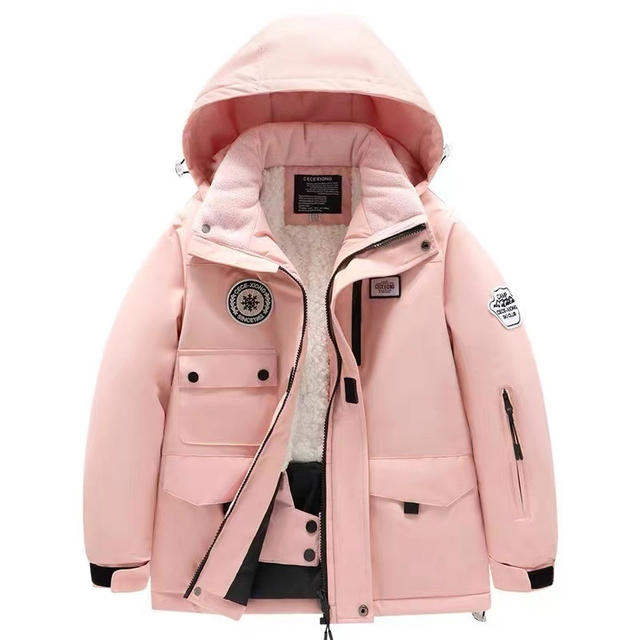 Chaqueta de esquí y pantalón para niños - rosa