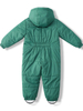 Traje acolchado de esquí para niños - verde oscuro