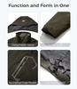 Hombre 3 en 1 chaqueta - Army Green