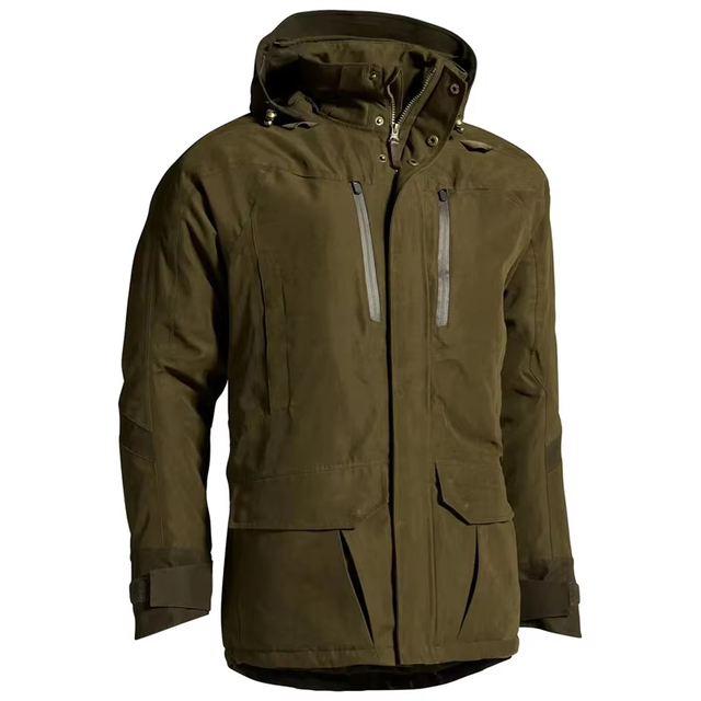 Chaqueta para hombres de alta calidad impermeable a la chaqueta de invierno de invierno Mann de camuflaje transpirable chaqueta de caza
