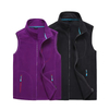 Chaqueta de vellón de luz personalizada Mantenga el trabajo de chaleco de softshell Softshell de senderismo cálido en la primavera para mujeres