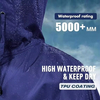 Hot Style Long -Lightwight -Wind Wind Water Waterproy Poncho Rain impermeable con capucha y mangas para mujeres y hombres
