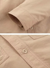 Camisa al aire libre para hombres Tops de senderismo de manga larga upf 50 camisa de protección del sol camisa liviana seca con bolsillos