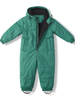 Traje acolchado de esquí para niños - verde oscuro