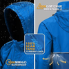 Capacal de la lluvia casual para hombres al por mayor impermeabilizando el impermeable plegable liviano para senderismo de golf para acampar Camping Fishing