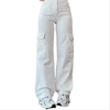Nuevo tendencia Pantalones de carga Damas Mujer de pantalones casuales con bolsillo