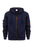 Sudadera con capucha de hombre completo - negro