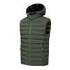 Chaleco de invierno chaleco acolchado clásico clásico 100% nylon calientes hombres chaleco para hombres