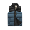 Chaleco de hombre personalizado Down otoño e invierno Nuevo collar chaleco espesado cálido