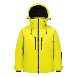 Chaqueta de esquí y pantalón para niños - amarillo