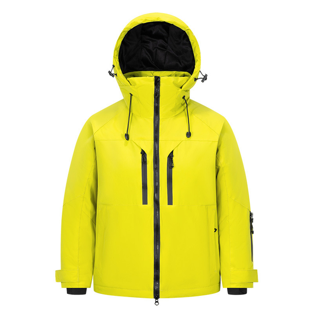 Chaqueta de esquí y pantalón para niños - amarillo