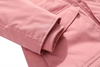 Parka acolchada para mujeres - rosa