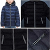 Chaqueta de hojaldre con capucha espesas de los niños con lana cálida forrada para senderismo al aire libre Escuela de viajes de la escuela de nieve Sports