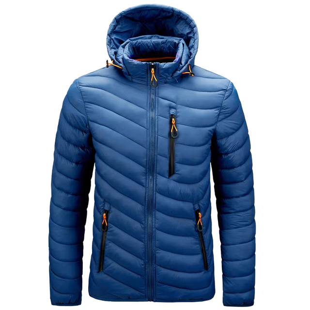 Chaqueta acolchada para hombre - azul