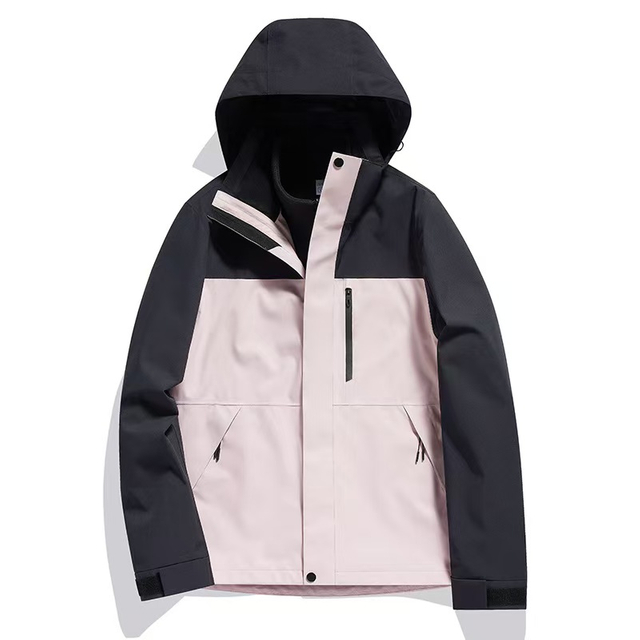 Hombre y mujer 3 en 1 chaqueta impermeable