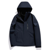 Hombre y mujer 3 en 1 chaqueta impermeable - Matcha verde