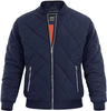 Chaqueta bomber masculina de invierno otoño acolchado chaqueta acolchada abrigo piloto acolchado