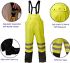 OEM Raincoat impermeable a los hombres y mujeres pesadas para hombres y femeninas de alta visibilidad reflectante chaqueta de impermeable