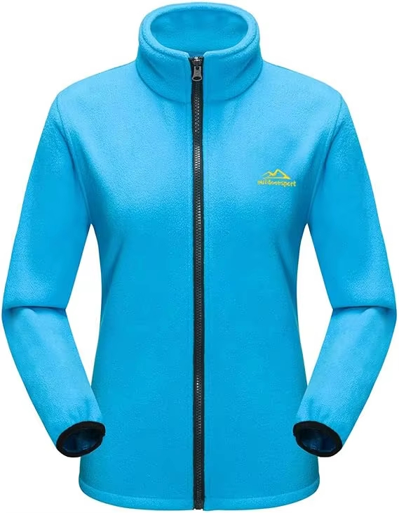 Chaqueta impermeable para mujer 3 en 1 - azul