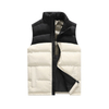 Chaleco de hombre personalizado Down otoño e invierno Nuevo collar chaleco espesado cálido