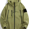 Chaqueta para hombres al aire libre resistente al agua Rápido viento seco chaquetas universitarias con capucha para montaña para montaña