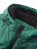 Traje acolchado de esquí para niños - verde oscuro