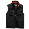 Fotografía al aire libre más vendida al aire libre Chaqueta de chaleco de chaleco para hombres