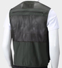 Chaleco de múltiples bolsillos al aire libre Fotografía masculina chaleco de pescado chaleco de pesca con logotipo personalizado