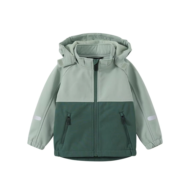 Chaqueta softshell a prueba de aliento a prueba de agua con capucha para niños para niños abrigos para niños para niña para niña