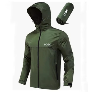 Chaqueta clásica para hombres impermeables para hombres ligeros transpirables y plegables para la caza de pescado Camping Camping