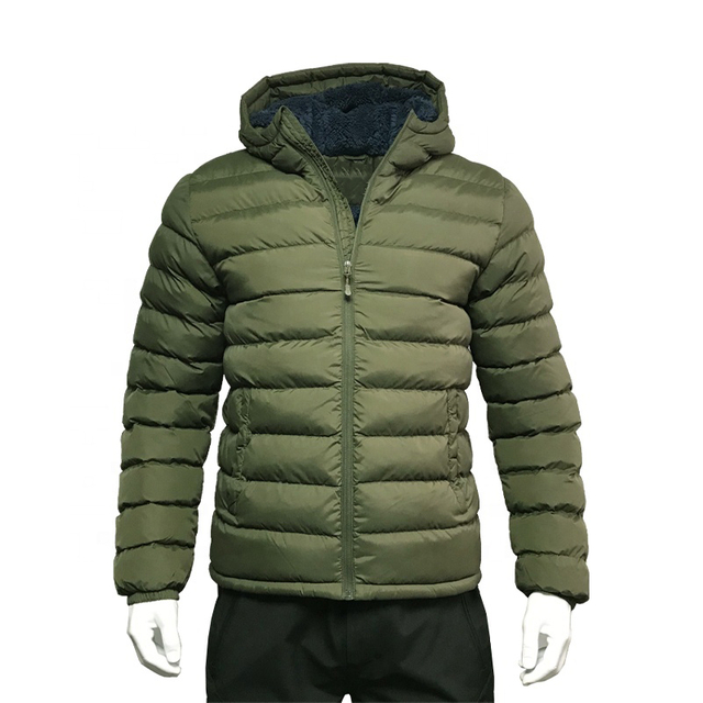 Chaqueta acolchada fallida para hombres